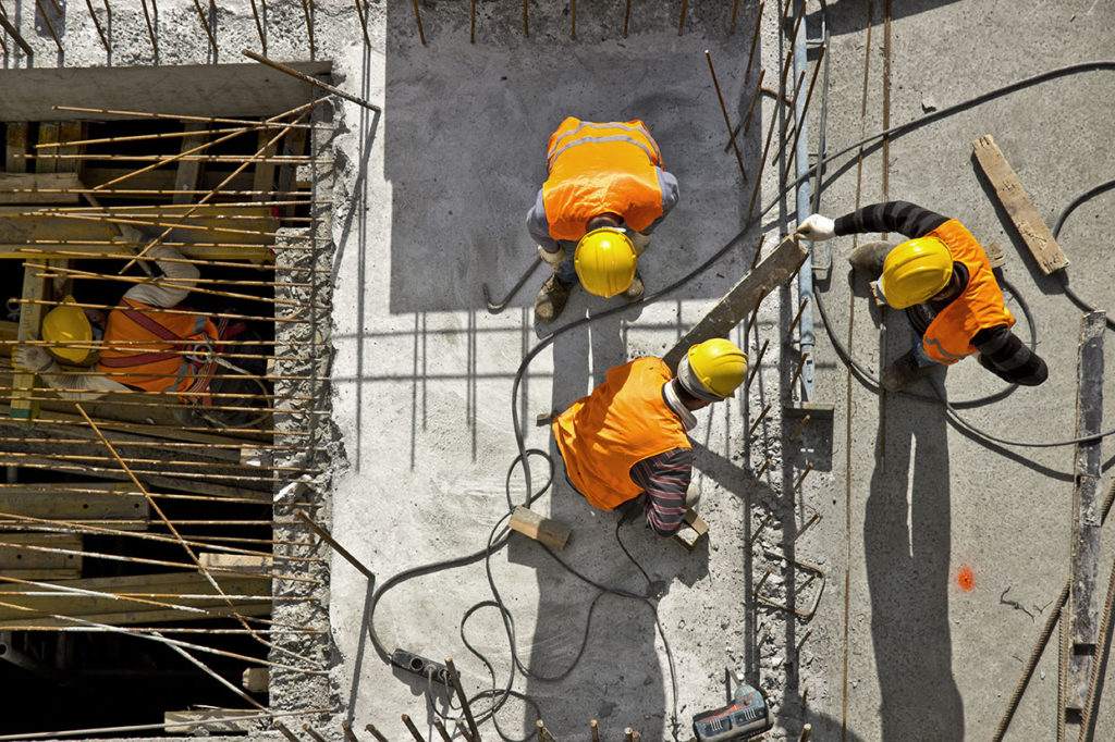 Visibilité sur chantiers de constructions